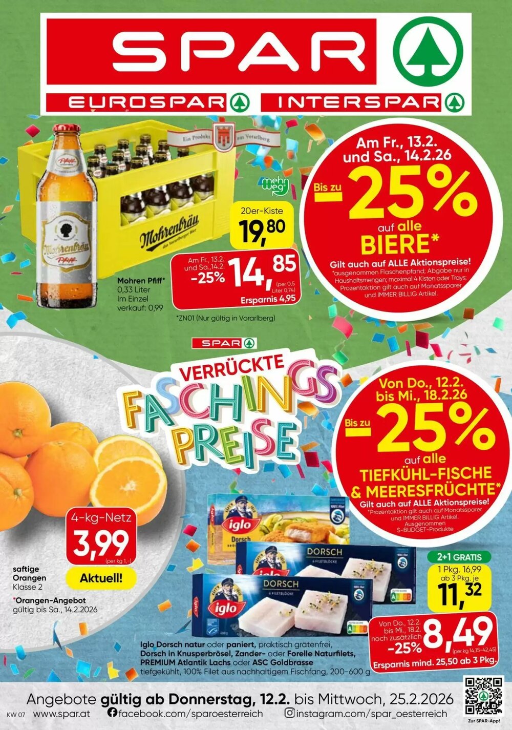Eurospar Flugblatt (ab 12.02.2026) - Angebote und Prospekt - Seite 1