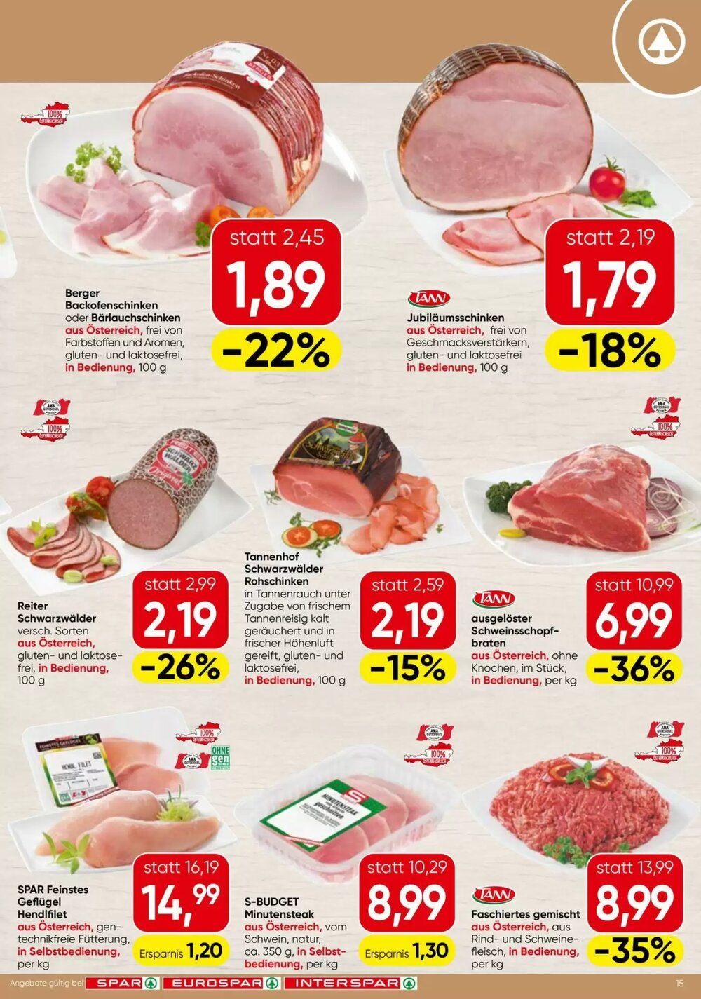 Eurospar Flugblatt (ab 12.02.2026) - Angebote und Prospekt - Seite 15