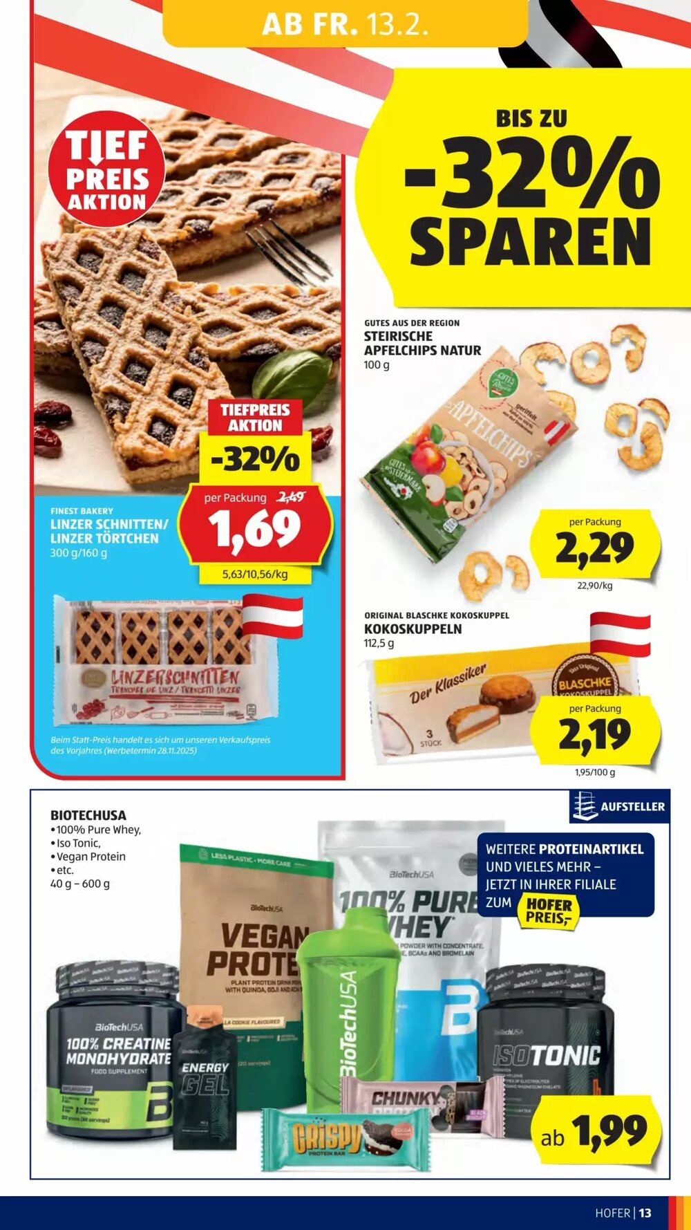 Hofer Flugblatt (ab 13.02.2026) - Angebote und Prospekt - Seite 15