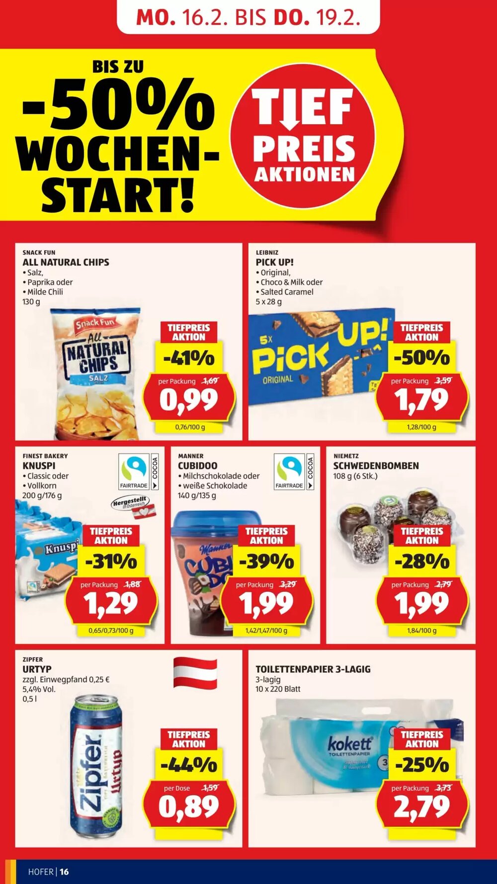Hofer Flugblatt (ab 13.02.2026) - Angebote und Prospekt - Seite 18