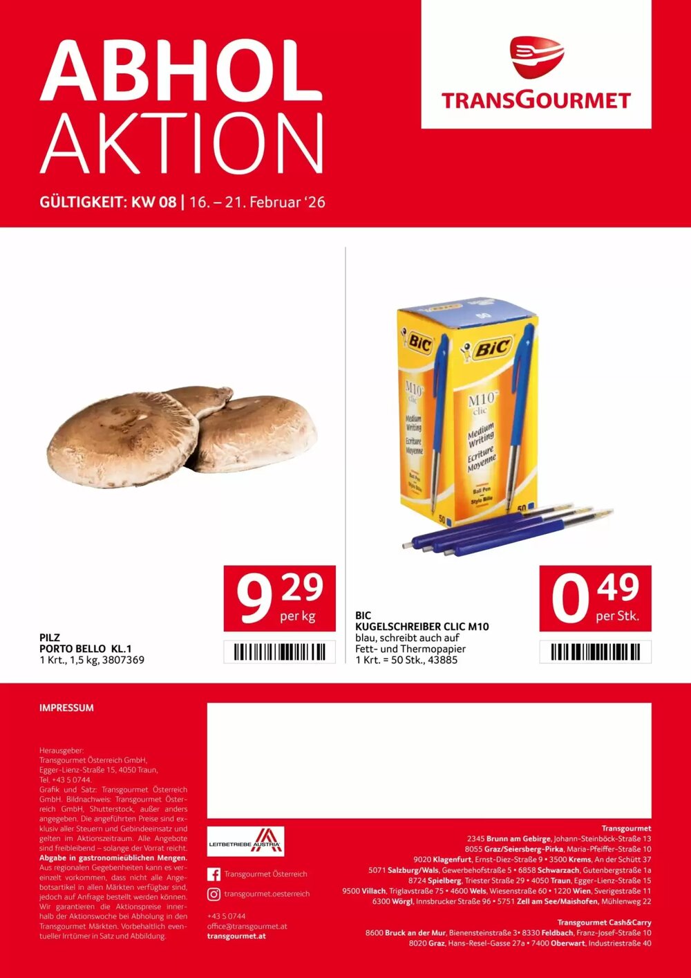 Transgourmet Flugblatt (ab 16.02.2026) - Angebote und Prospekt - Seite 28