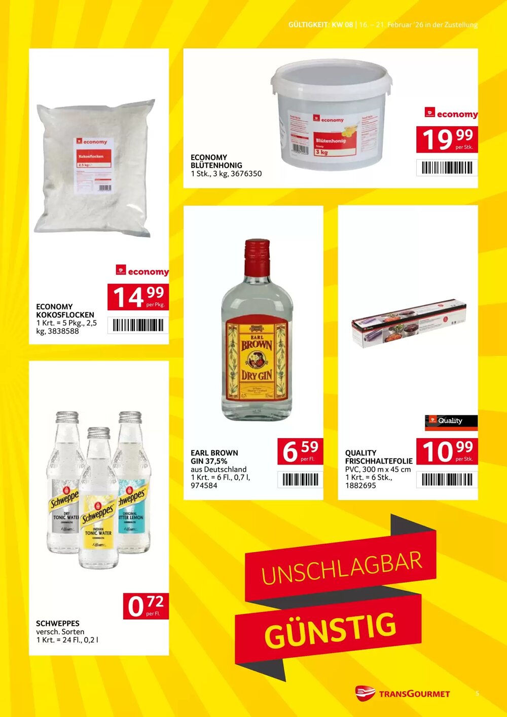 Transgourmet Flugblatt (ab 16.02.2026) - Angebote und Prospekt - Seite 5