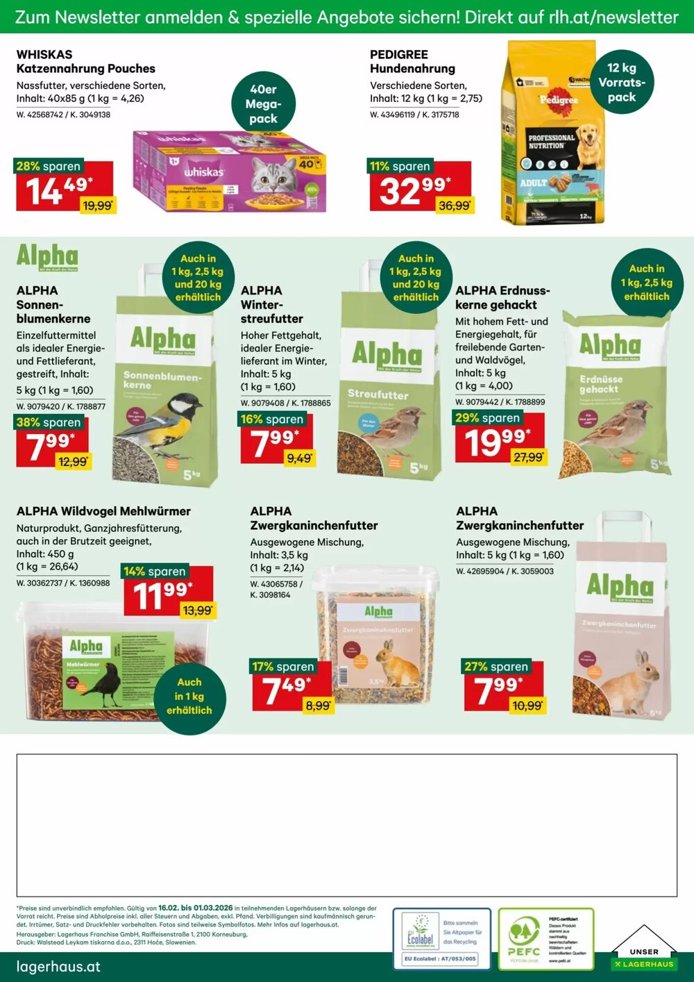 Lagerhaus Flugblatt (ab 16.02.2026) - Angebote und Prospekt - Seite 9