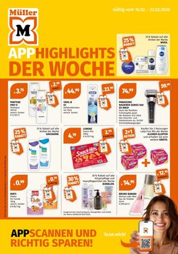 Müller Flugblatt (ab 16.02.2026) - Angebote und Prospekt
