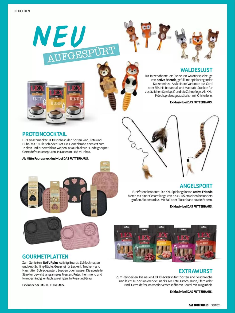 Das Futterhaus Flugblatt (ab 16.02.2026) - Angebote und Prospekt - Seite 21