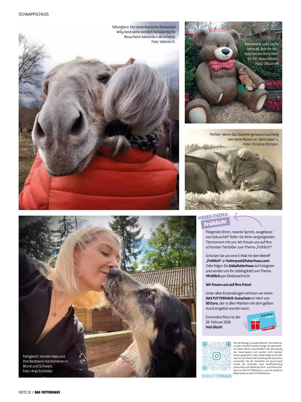 Das Futterhaus Flugblatt (ab 16.02.2026) - Angebote und Prospekt - Seite 32