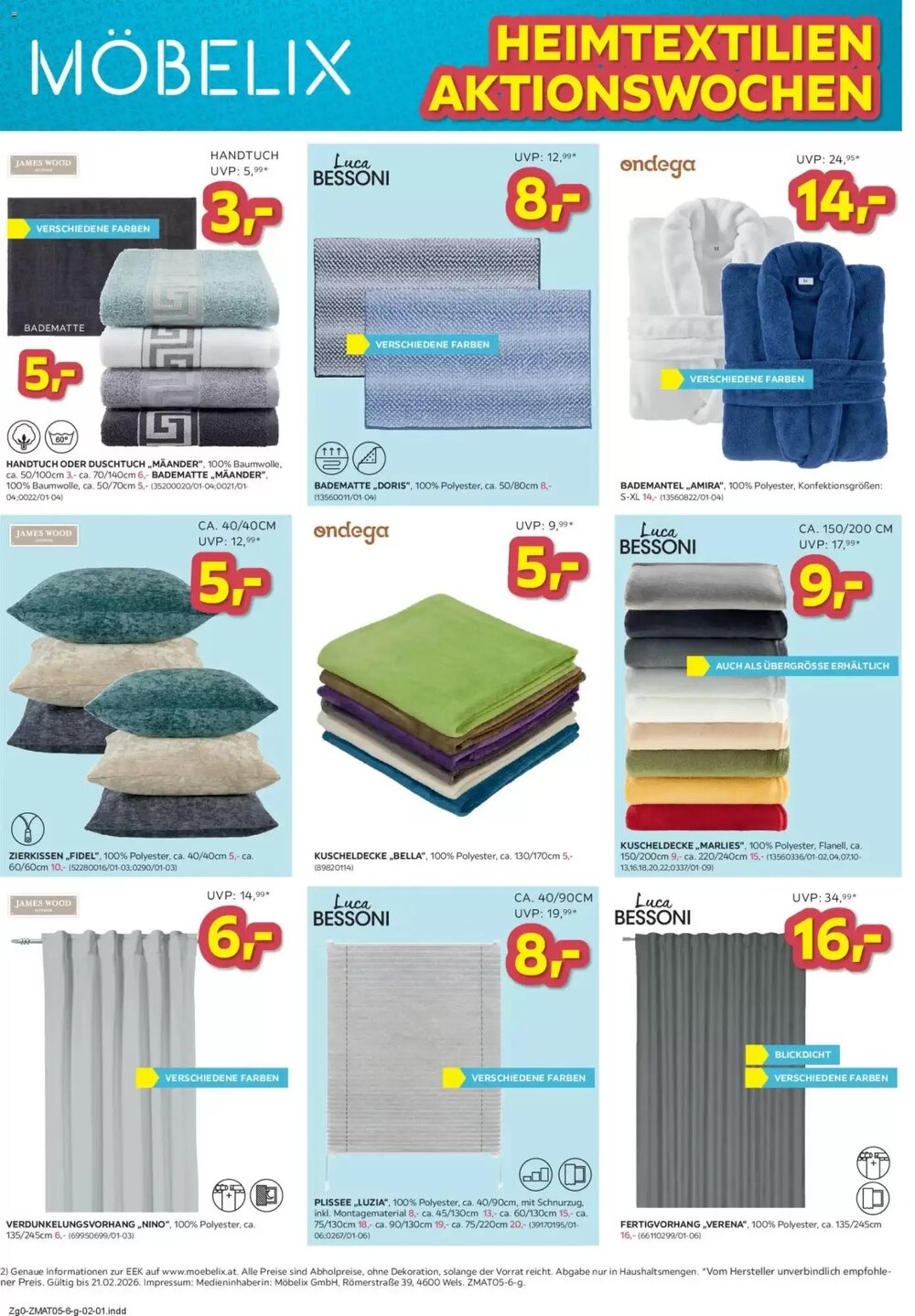 Möbelix Flugblatt (ab 16.02.2026) - Angebote und Prospekt - Seite 1