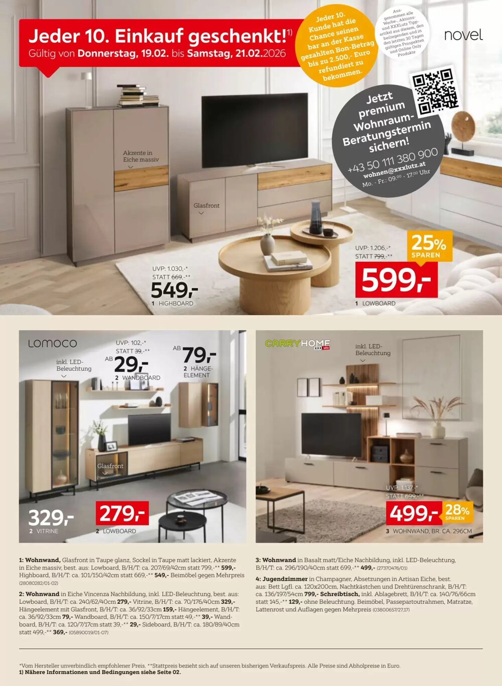XXXLutz Flugblatt (ab 17.02.2026) - Angebote und Prospekt - Seite 10