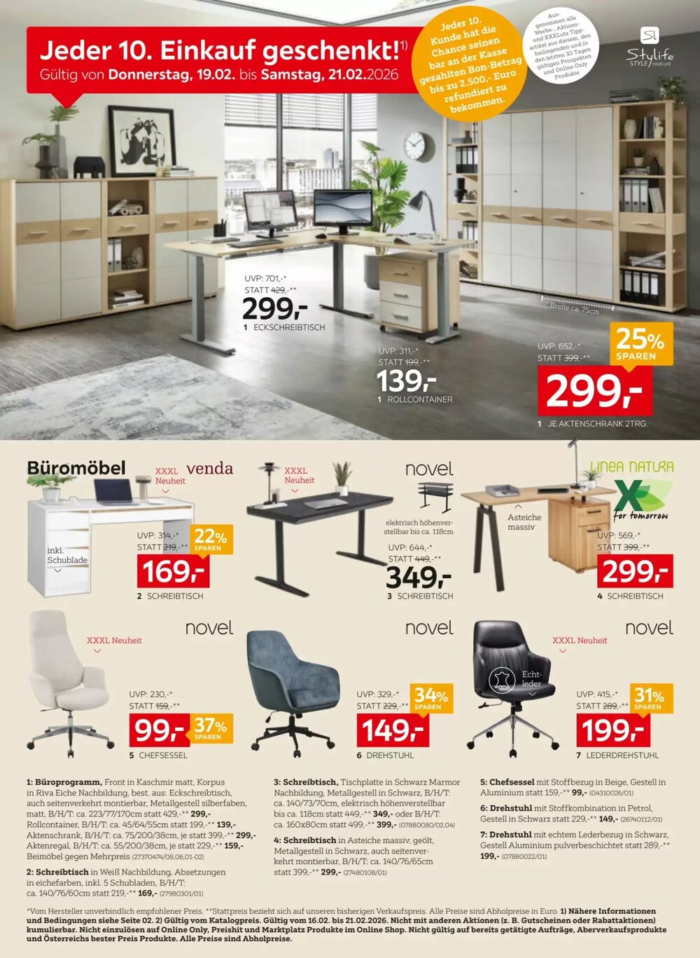 XXXLutz Flugblatt (ab 17.02.2026) - Angebote und Prospekt - Seite 16