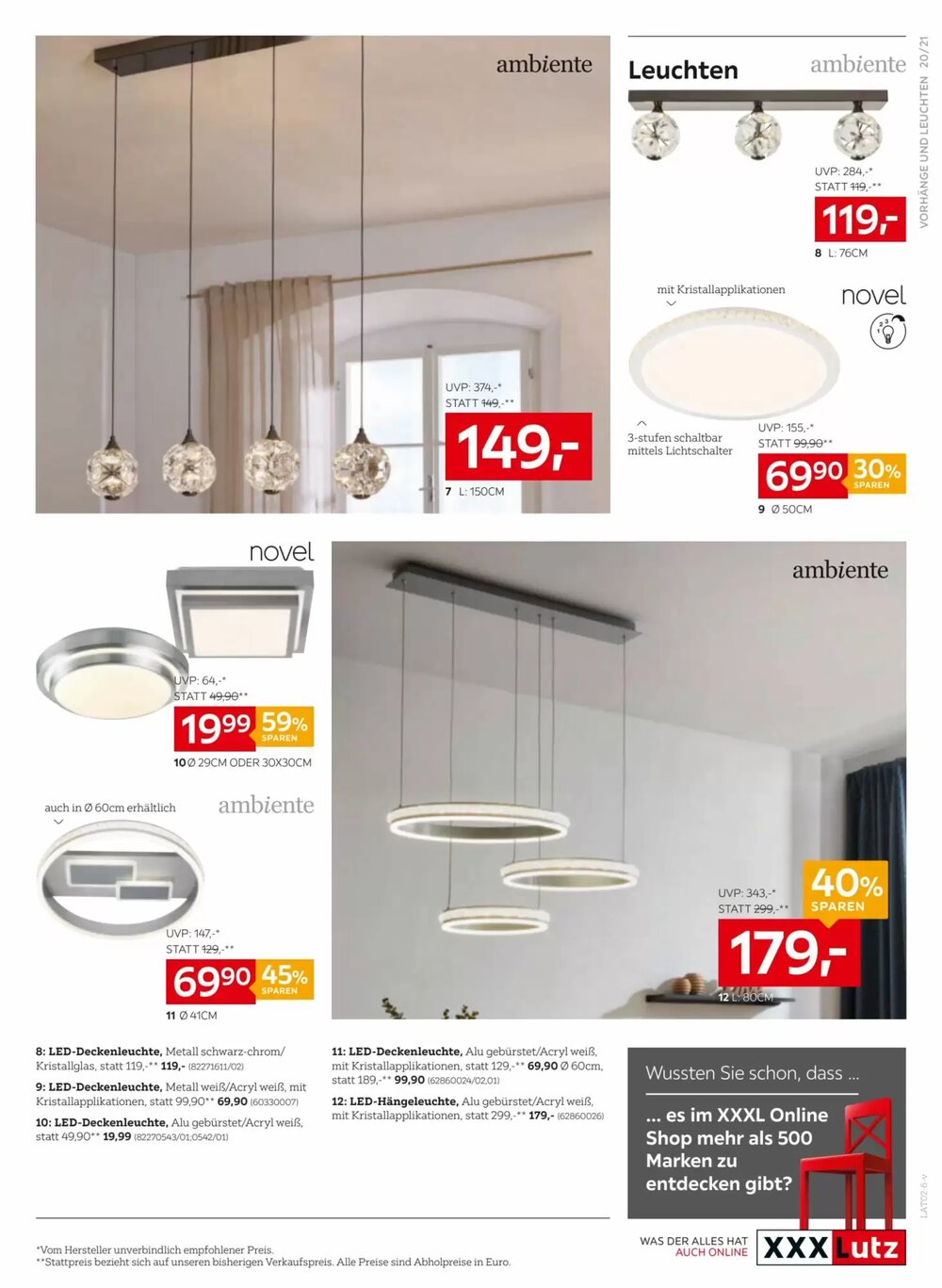 XXXLutz Flugblatt (ab 17.02.2026) - Angebote und Prospekt - Seite 21