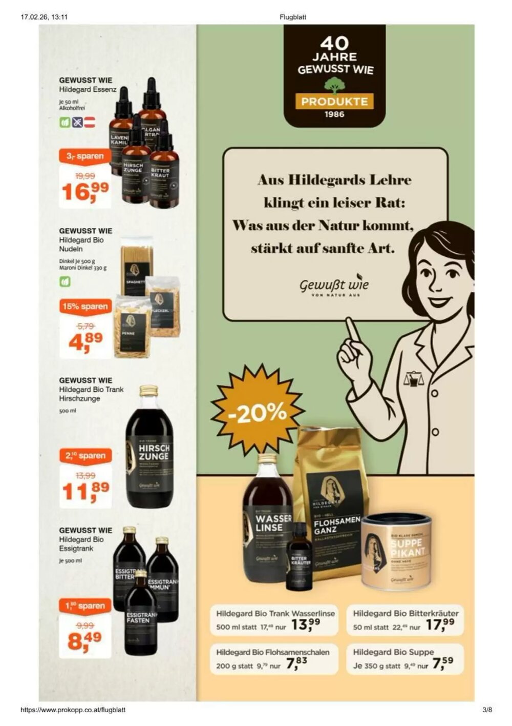 Prokopp Flugblatt (ab 17.02.2026) - Angebote und Prospekt - Seite 3