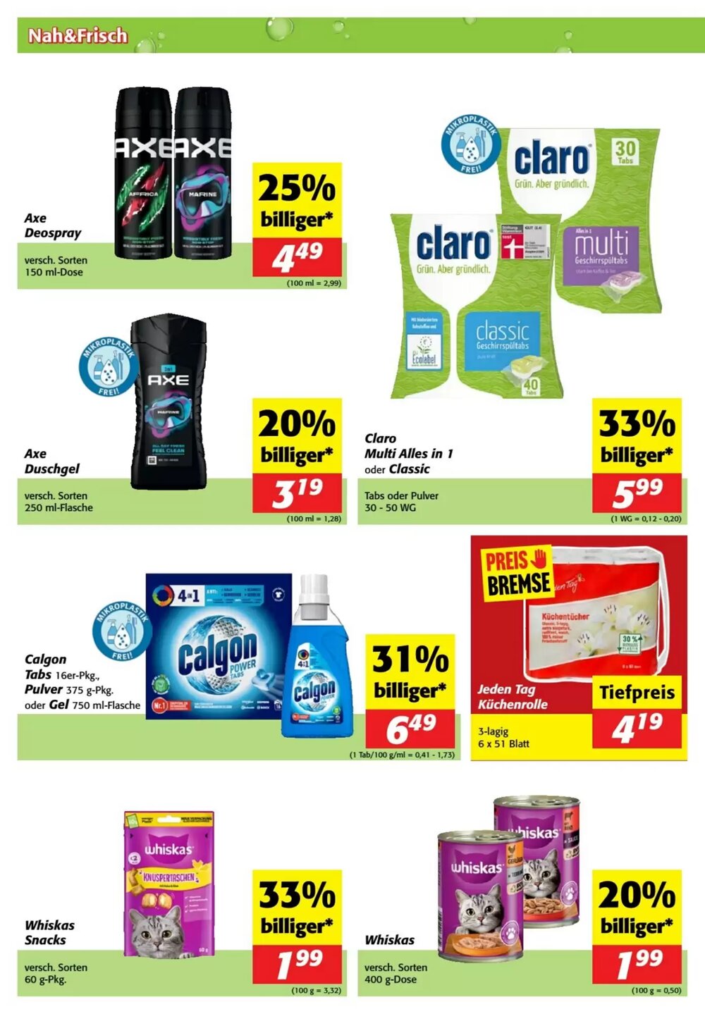 Nah&Frisch Flugblatt (ab 18.02.2026) - Angebote und Prospekt - Seite 4