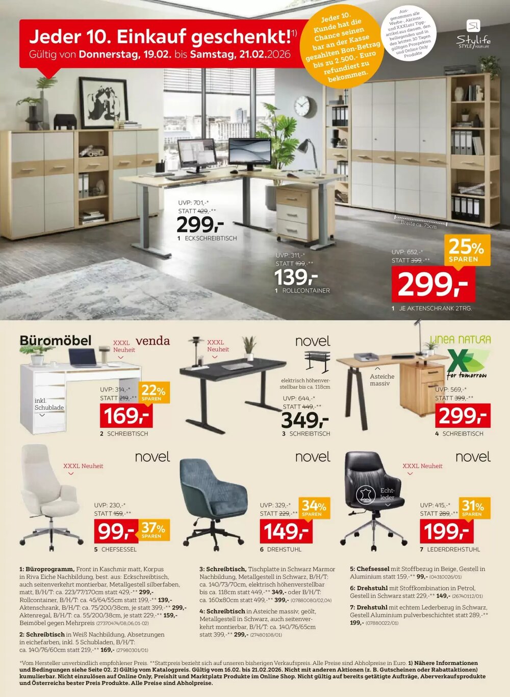 XXXLutz Flugblatt (ab 18.02.2026) - Angebote und Prospekt - Seite 16