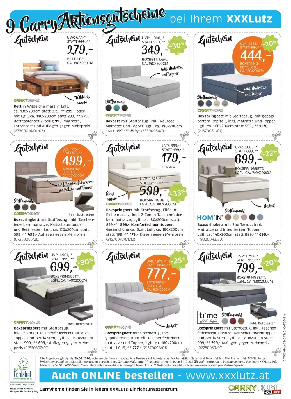 XXXLutz Flugblatt (ab 18.02.2026) - Angebote und Prospekt - Seite 2