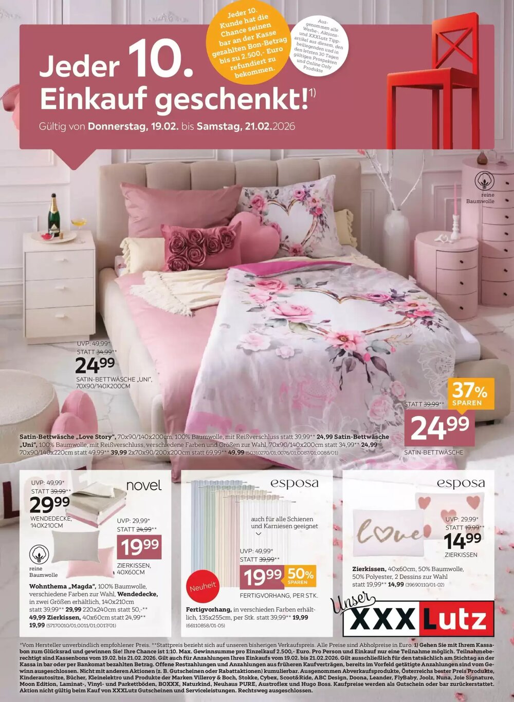 XXXLutz Flugblatt (ab 18.02.2026) - Angebote und Prospekt - Seite 1