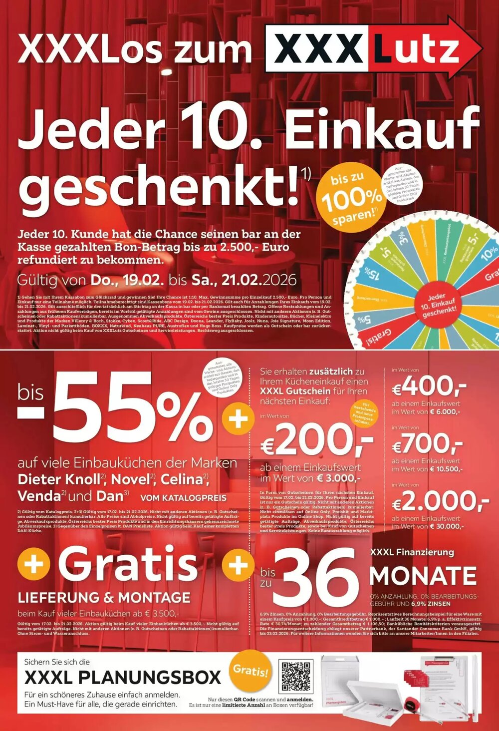 XXXLutz Flugblatt (ab 18.02.2026) - Angebote und Prospekt - Seite 2