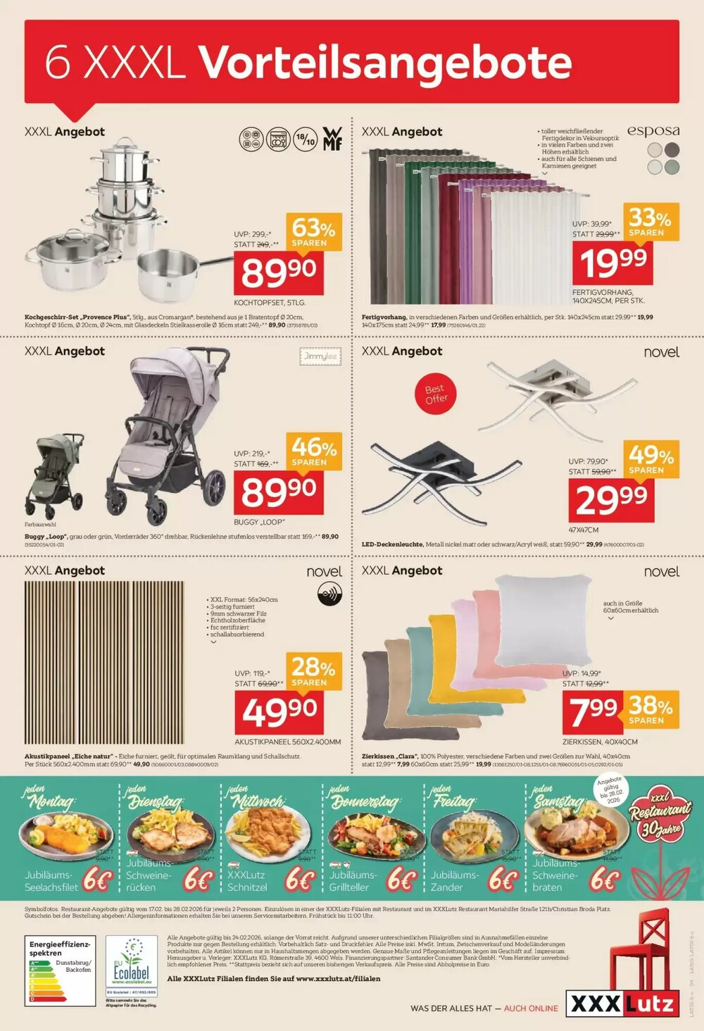 XXXLutz Flugblatt (ab 18.02.2026) - Angebote und Prospekt - Seite 4
