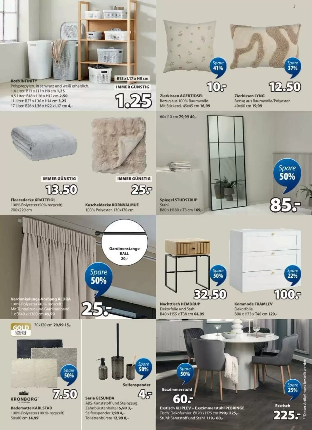 JYSK Flugblatt (ab 18.02.2026) - Angebote und Prospekt - Seite 3