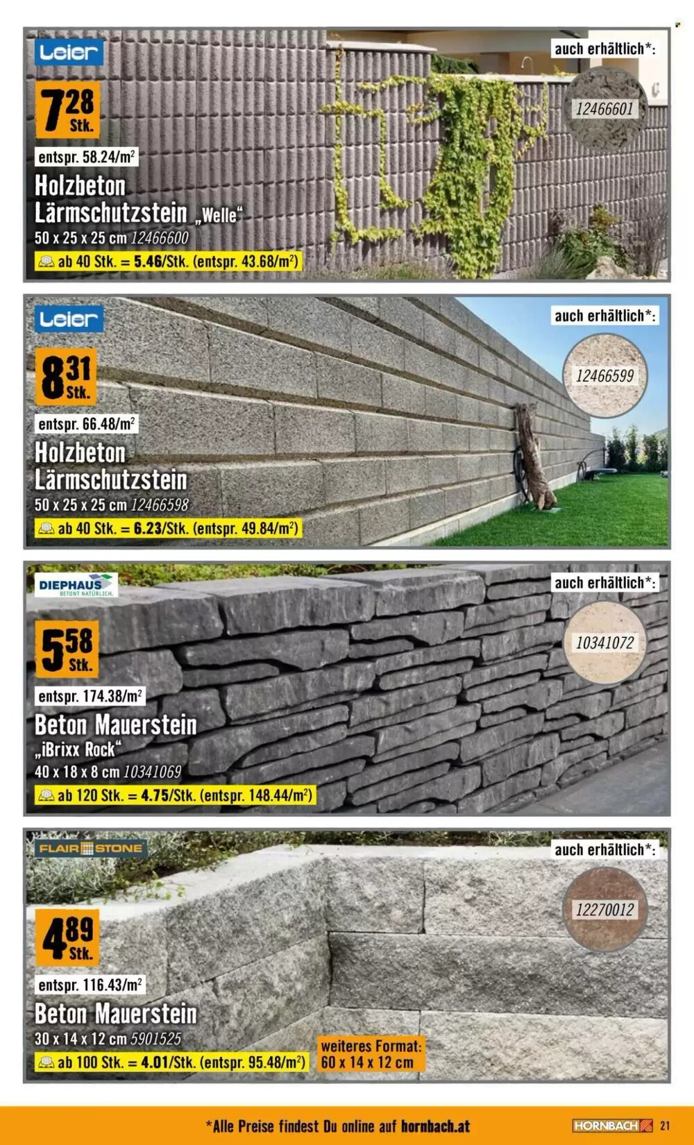 Hornbach Flugblatt (ab 18.02.2026) - Angebote und Prospekt - Seite 21