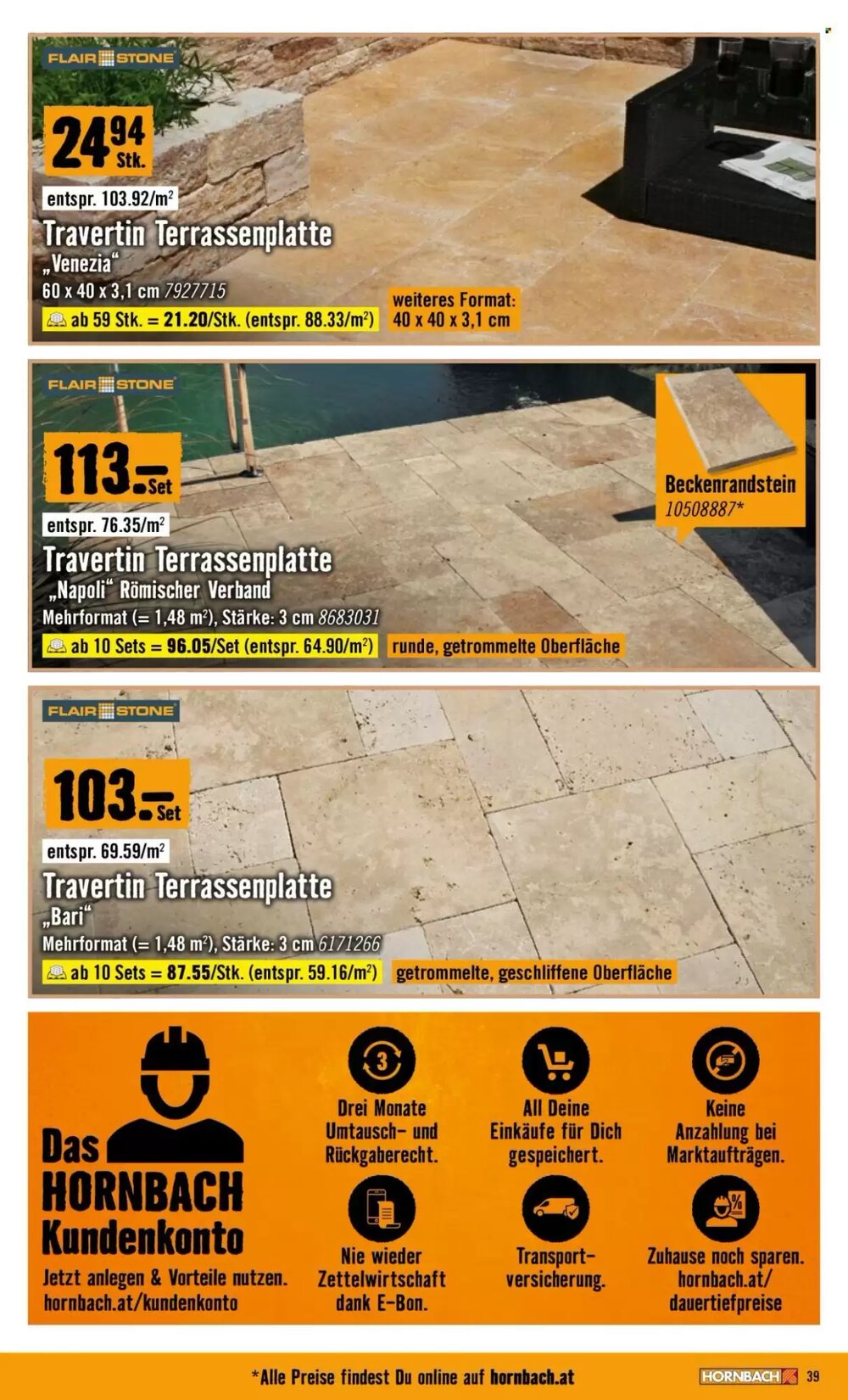 Hornbach Flugblatt (ab 18.02.2026) - Angebote und Prospekt - Seite 39