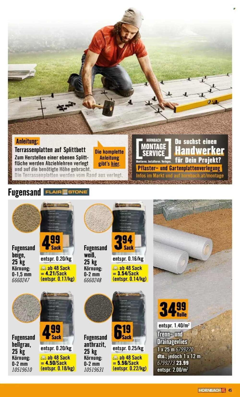Hornbach Flugblatt (ab 18.02.2026) - Angebote und Prospekt - Seite 45