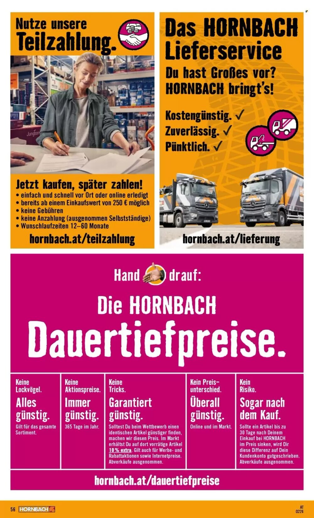 Hornbach Flugblatt (ab 18.02.2026) - Angebote und Prospekt - Seite 56