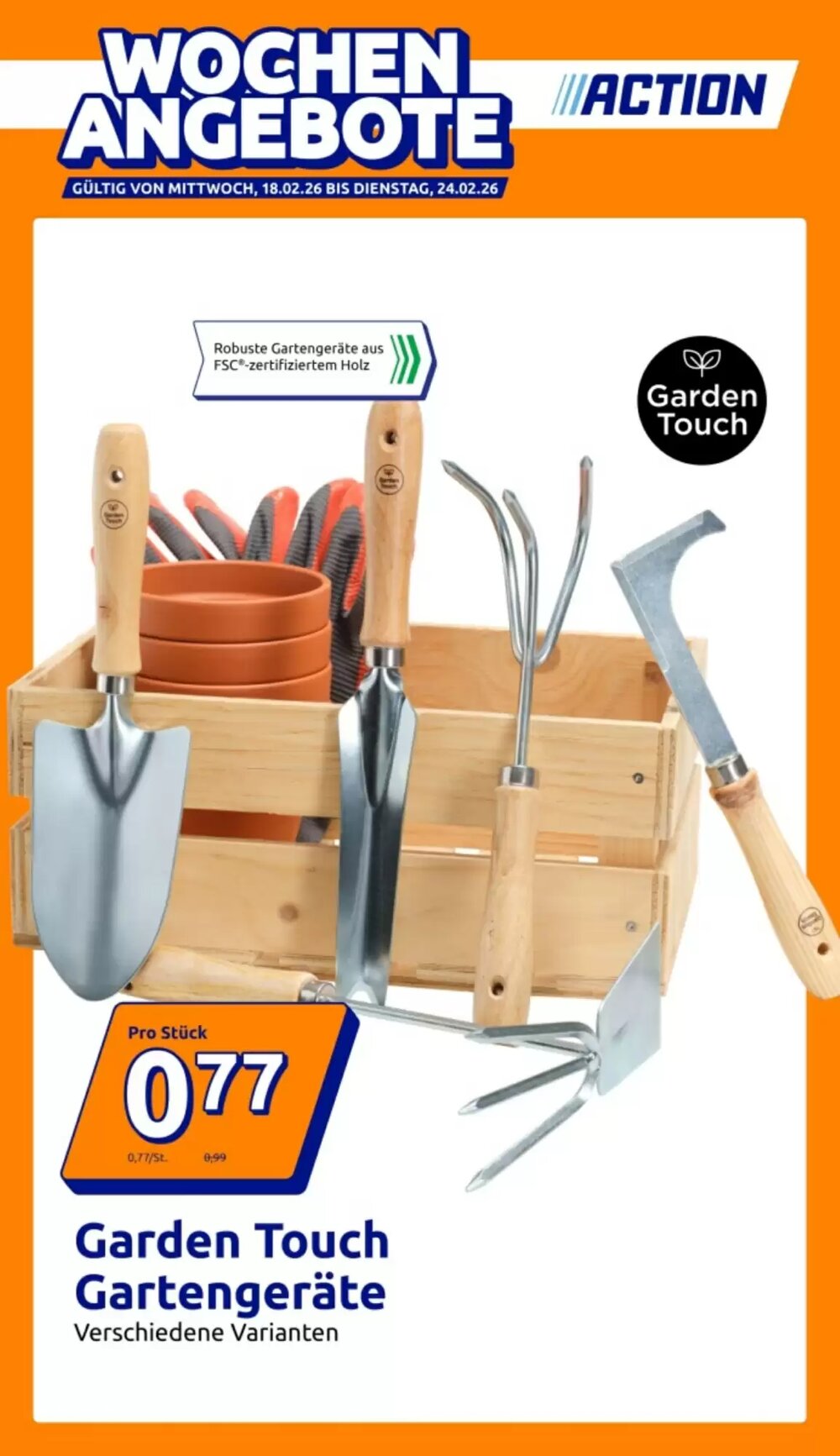 Action Flugblatt (ab 18.02.2026) - Angebote und Prospekt - Seite 1