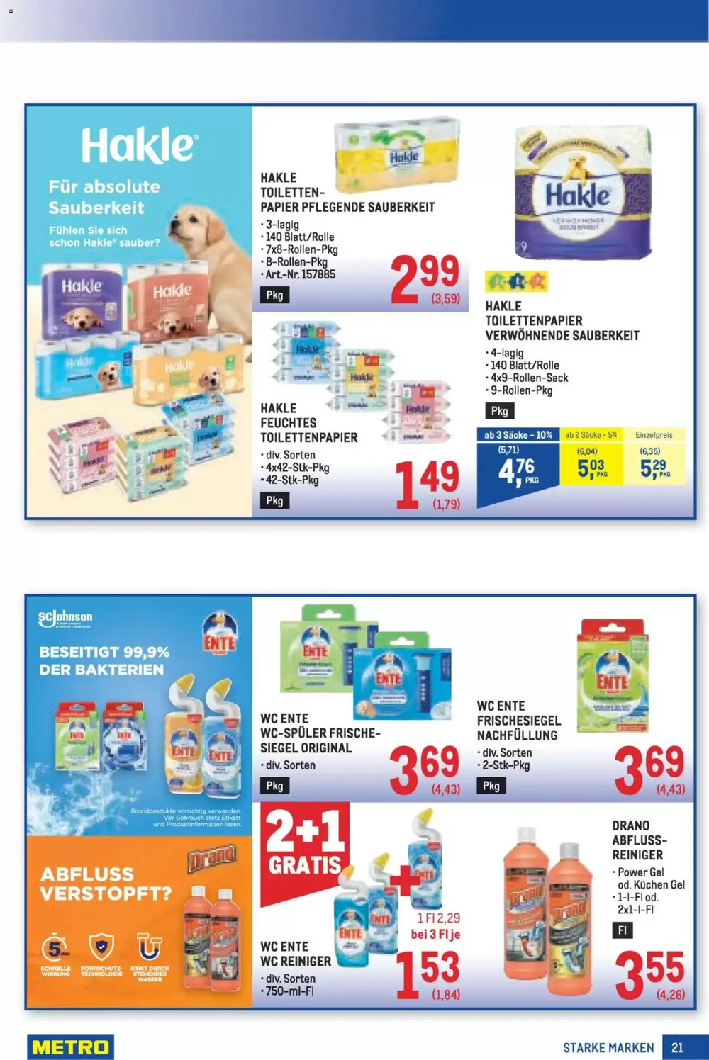 Metro Flugblatt (ab 19.02.2026) - Angebote und Prospekt - Seite 21