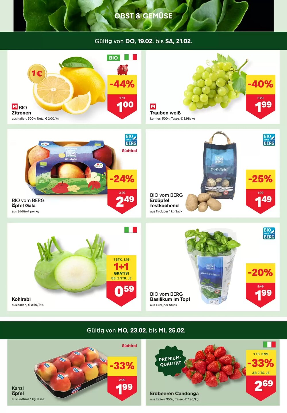 MPreis Flugblatt (ab 19.02.2026) - Angebote und Prospekt - Seite 2