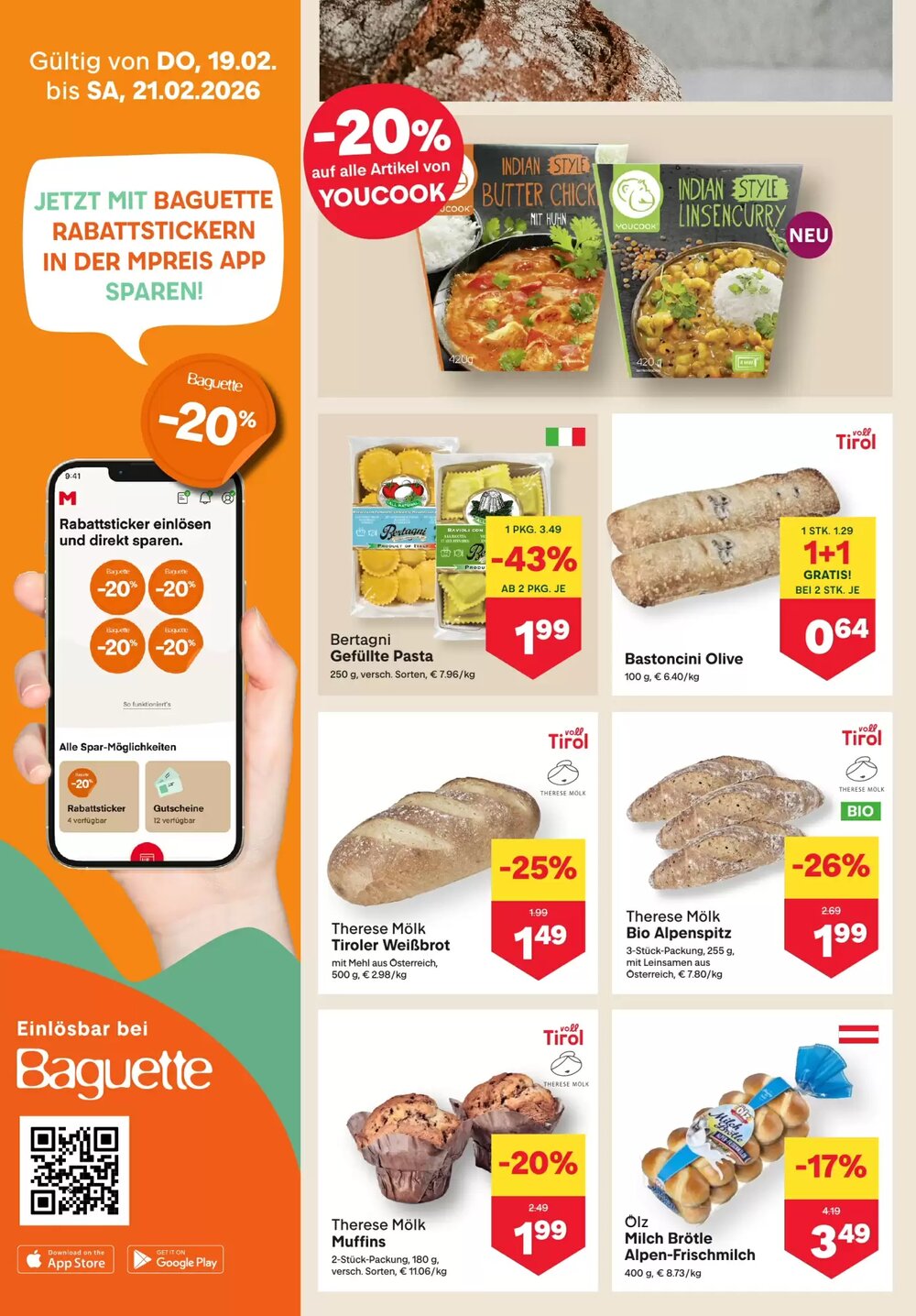 MPreis Flugblatt (ab 19.02.2026) - Angebote und Prospekt - Seite 4