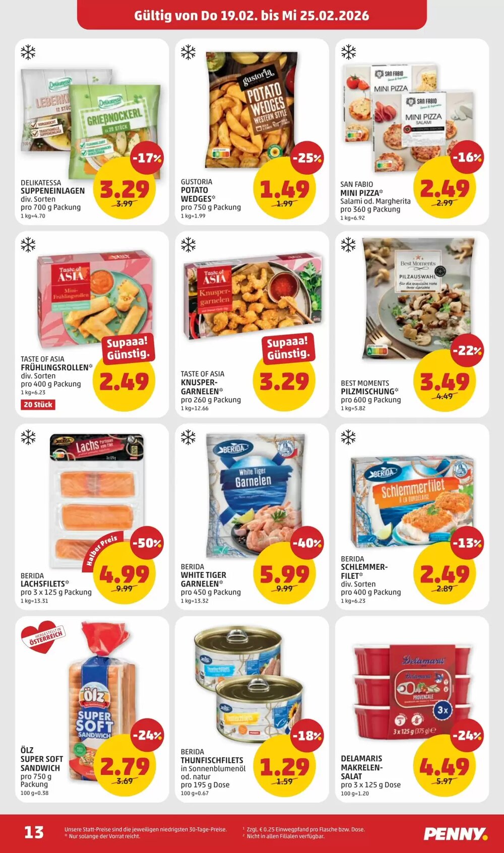 PENNY Flugblatt (ab 19.02.2026) - Angebote und Prospekt - Seite 13