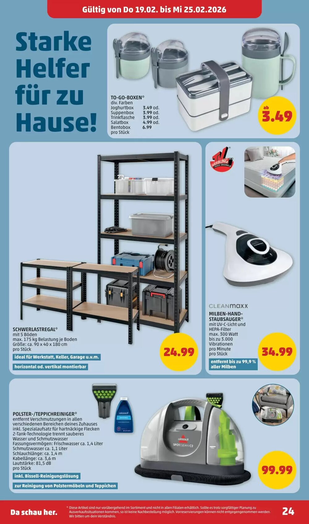 PENNY Flugblatt (ab 19.02.2026) - Angebote und Prospekt - Seite 24