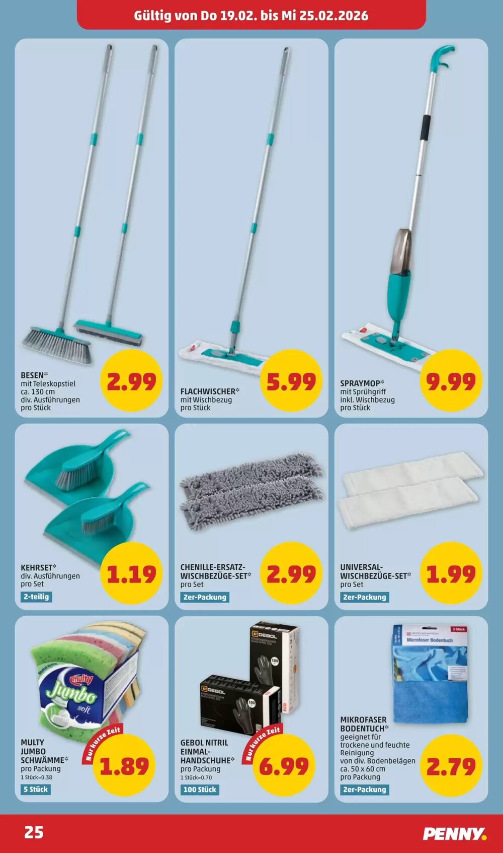 PENNY Flugblatt (ab 19.02.2026) - Angebote und Prospekt - Seite 25