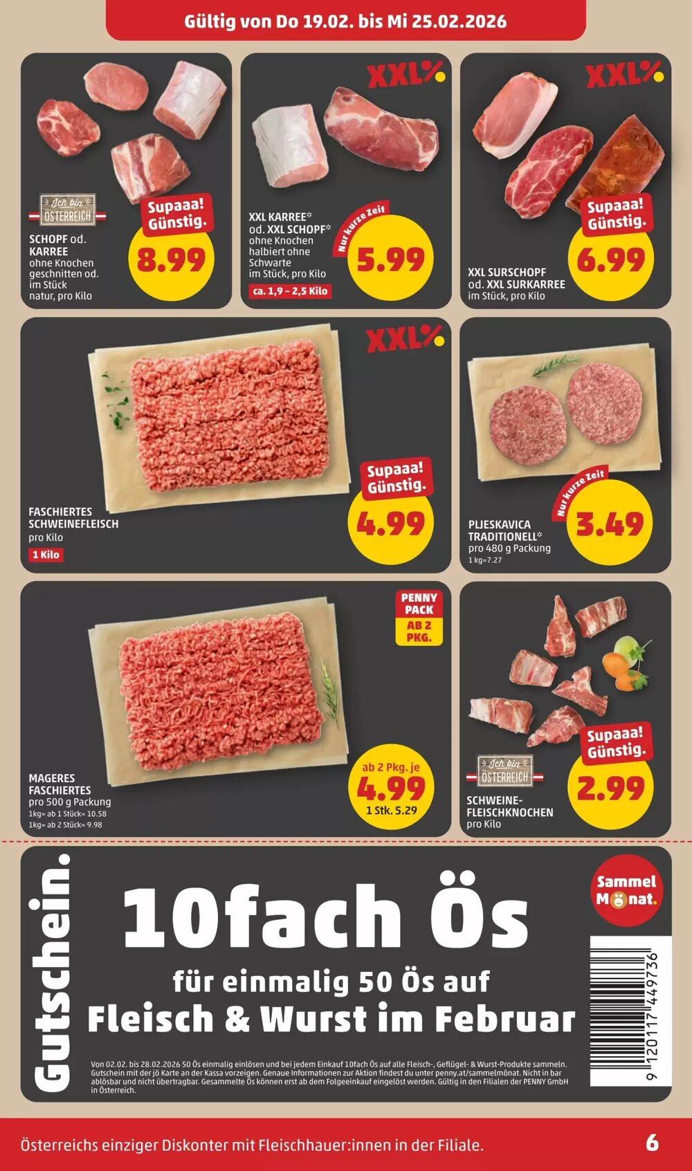 PENNY Flugblatt (ab 19.02.2026) - Angebote und Prospekt - Seite 6