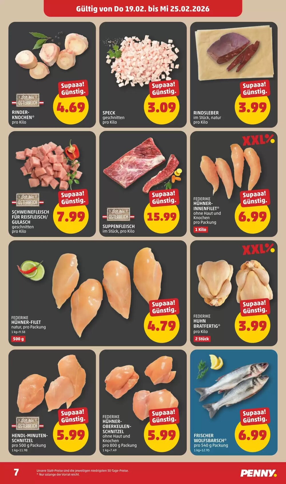 PENNY Flugblatt (ab 19.02.2026) - Angebote und Prospekt - Seite 7
