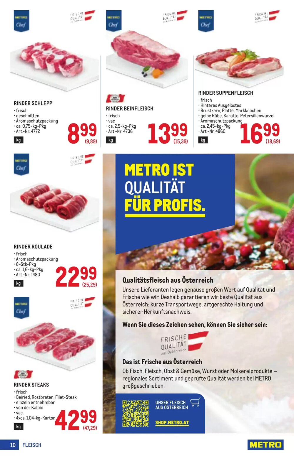 Metro Flugblatt (ab 19.02.2026) - Angebote und Prospekt - Seite 10