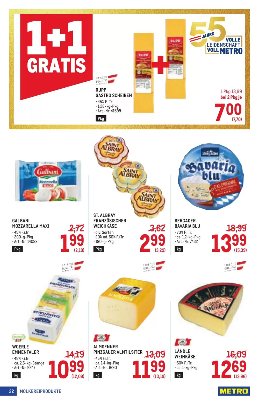 Metro Flugblatt (ab 19.02.2026) - Angebote und Prospekt - Seite 22