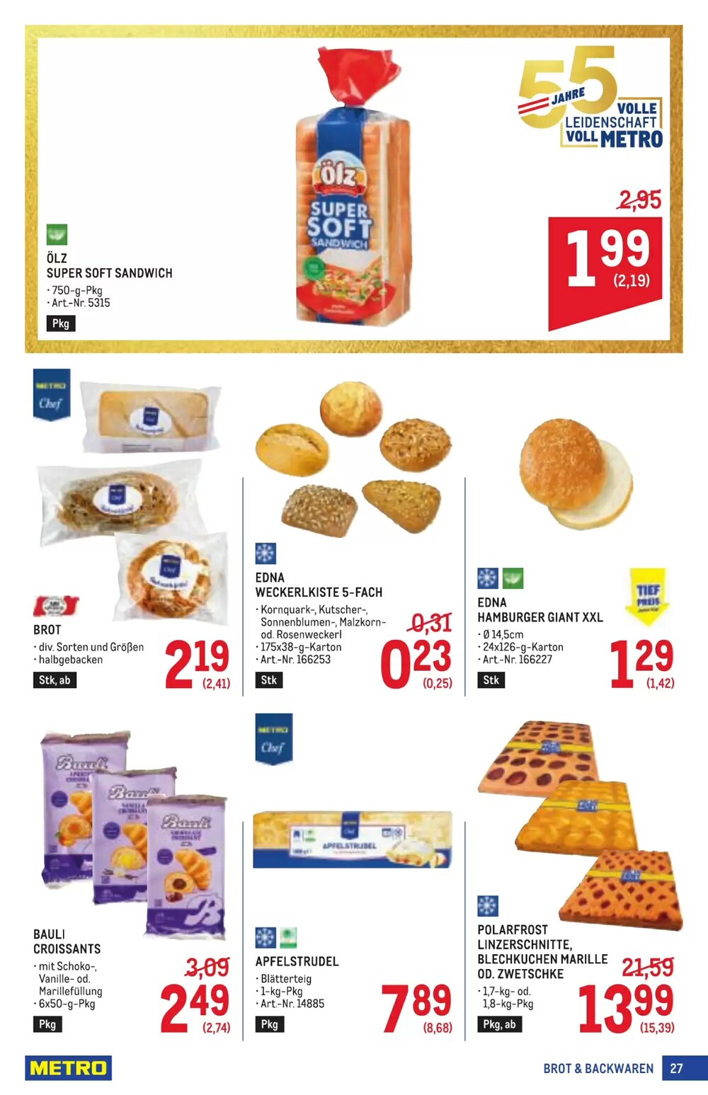 Metro Flugblatt (ab 19.02.2026) - Angebote und Prospekt - Seite 27