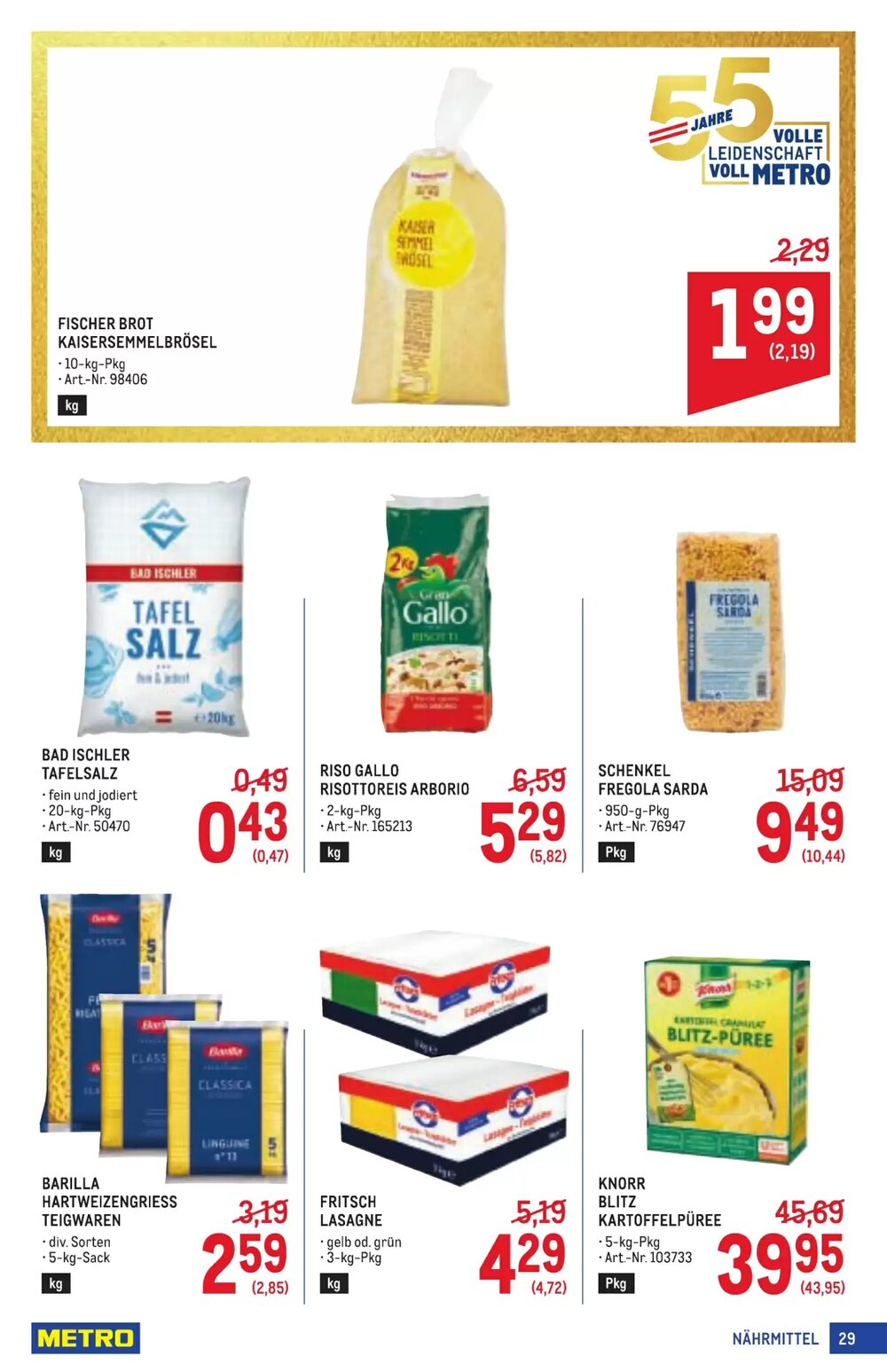 Metro Flugblatt (ab 19.02.2026) - Angebote und Prospekt - Seite 29