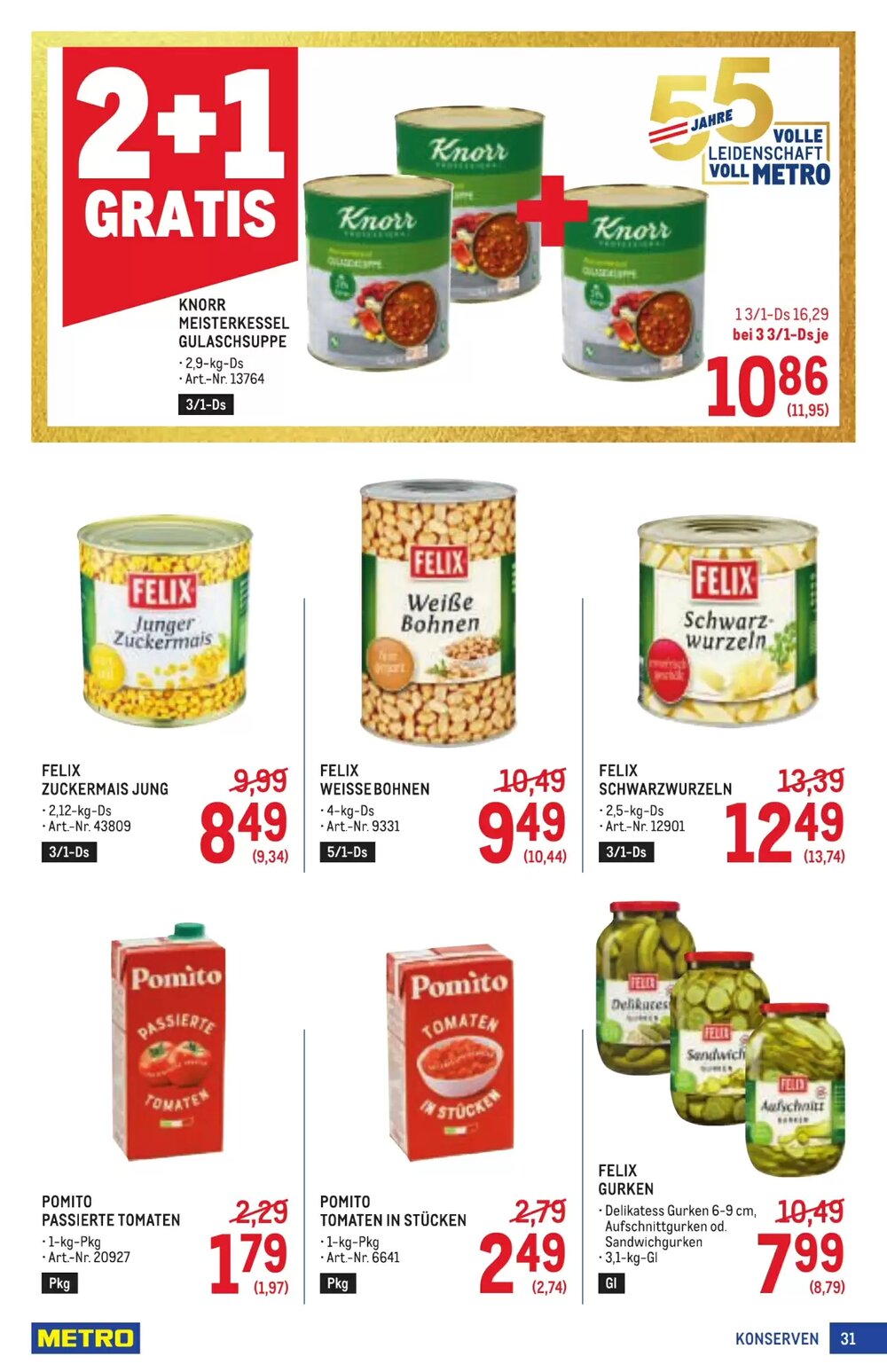 Metro Flugblatt (ab 19.02.2026) - Angebote und Prospekt - Seite 31