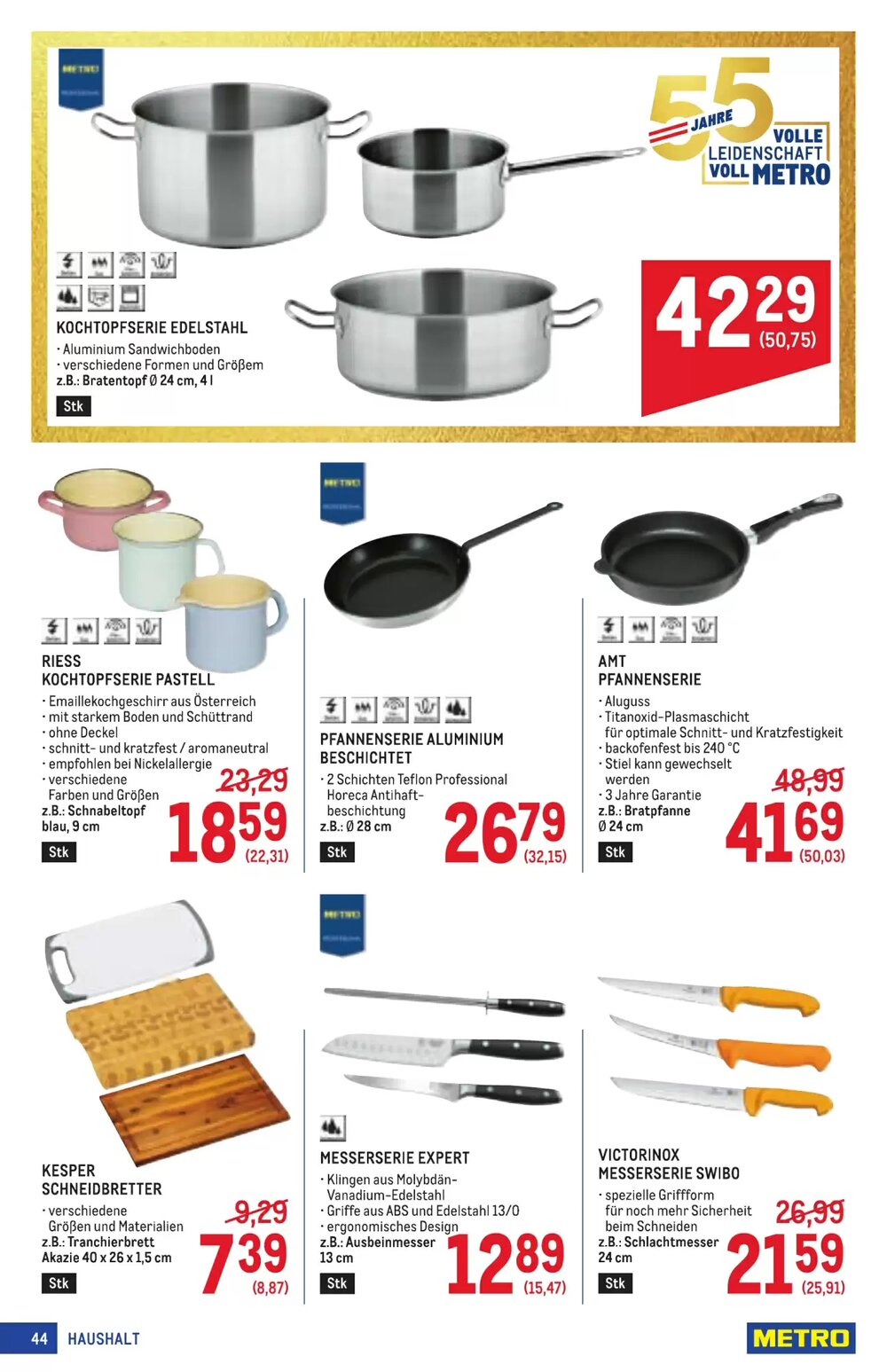 Metro Flugblatt (ab 19.02.2026) - Angebote und Prospekt - Seite 44