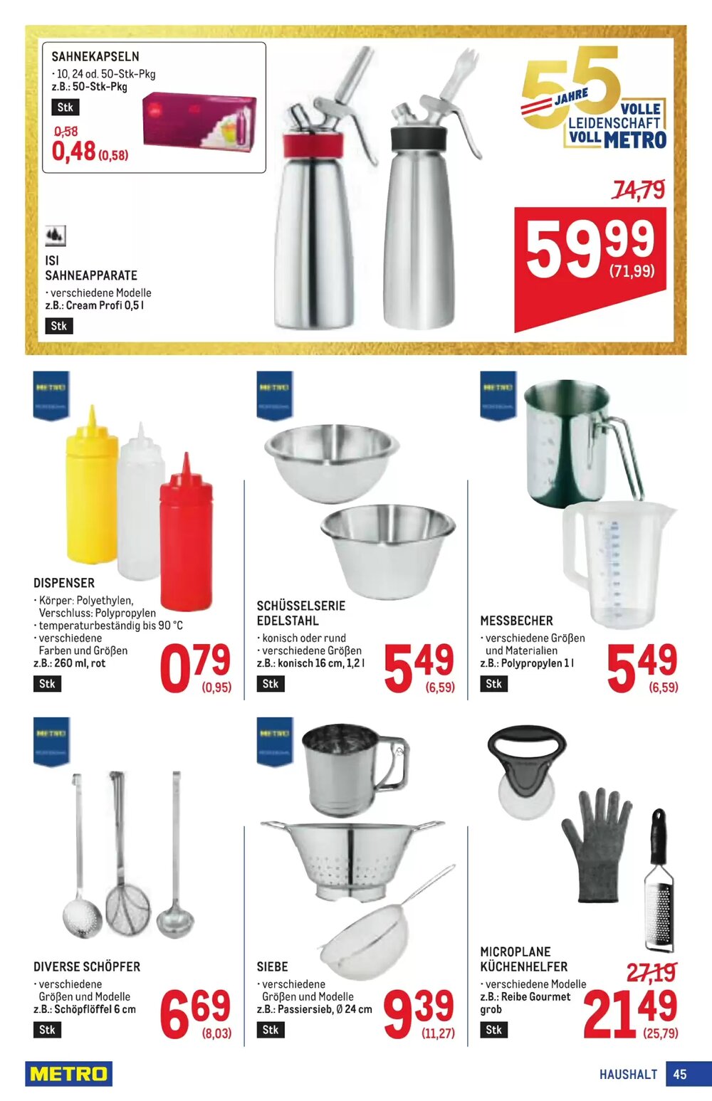 Metro Flugblatt (ab 19.02.2026) - Angebote und Prospekt - Seite 45