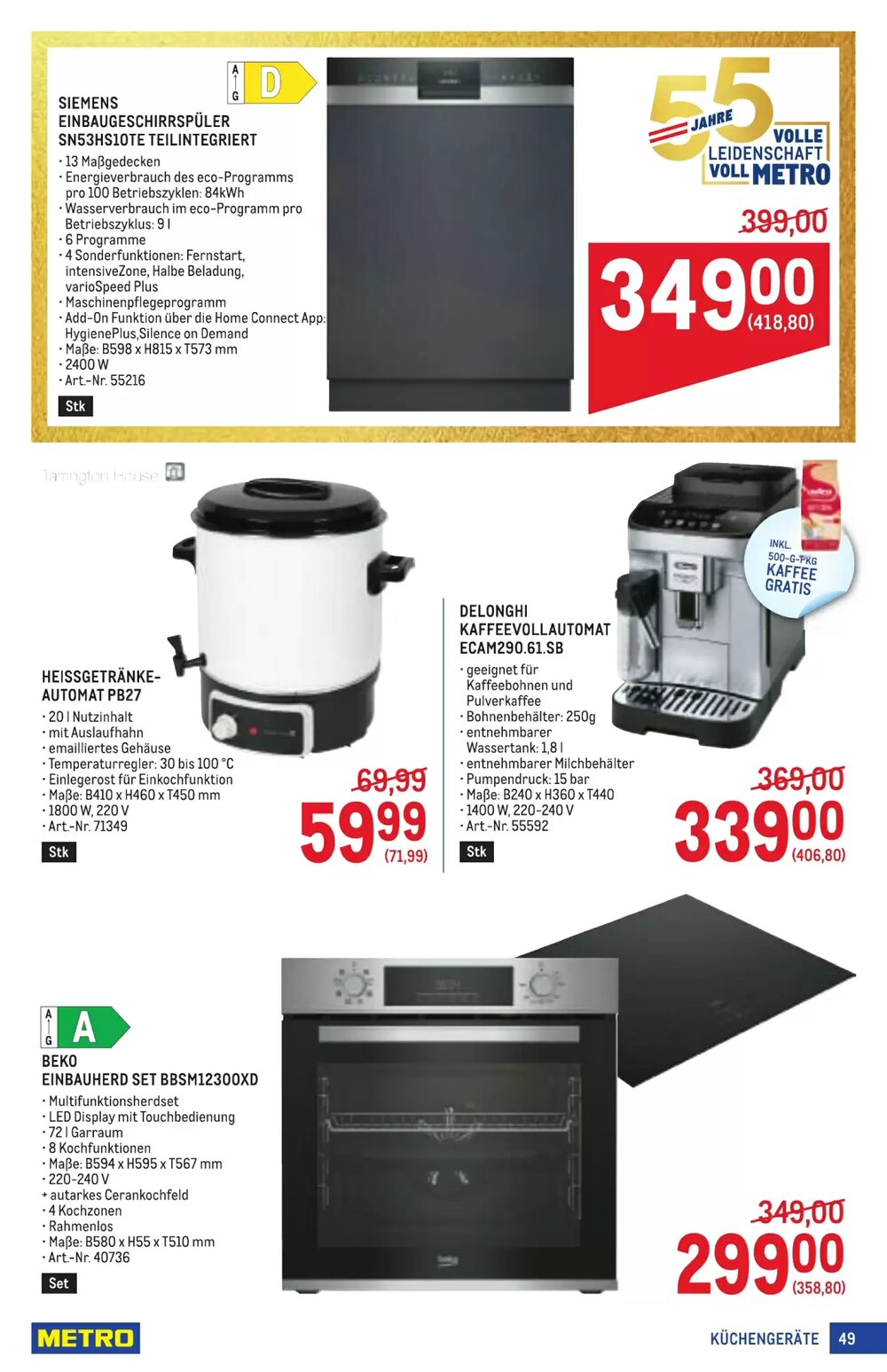 Metro Flugblatt (ab 19.02.2026) - Angebote und Prospekt - Seite 49