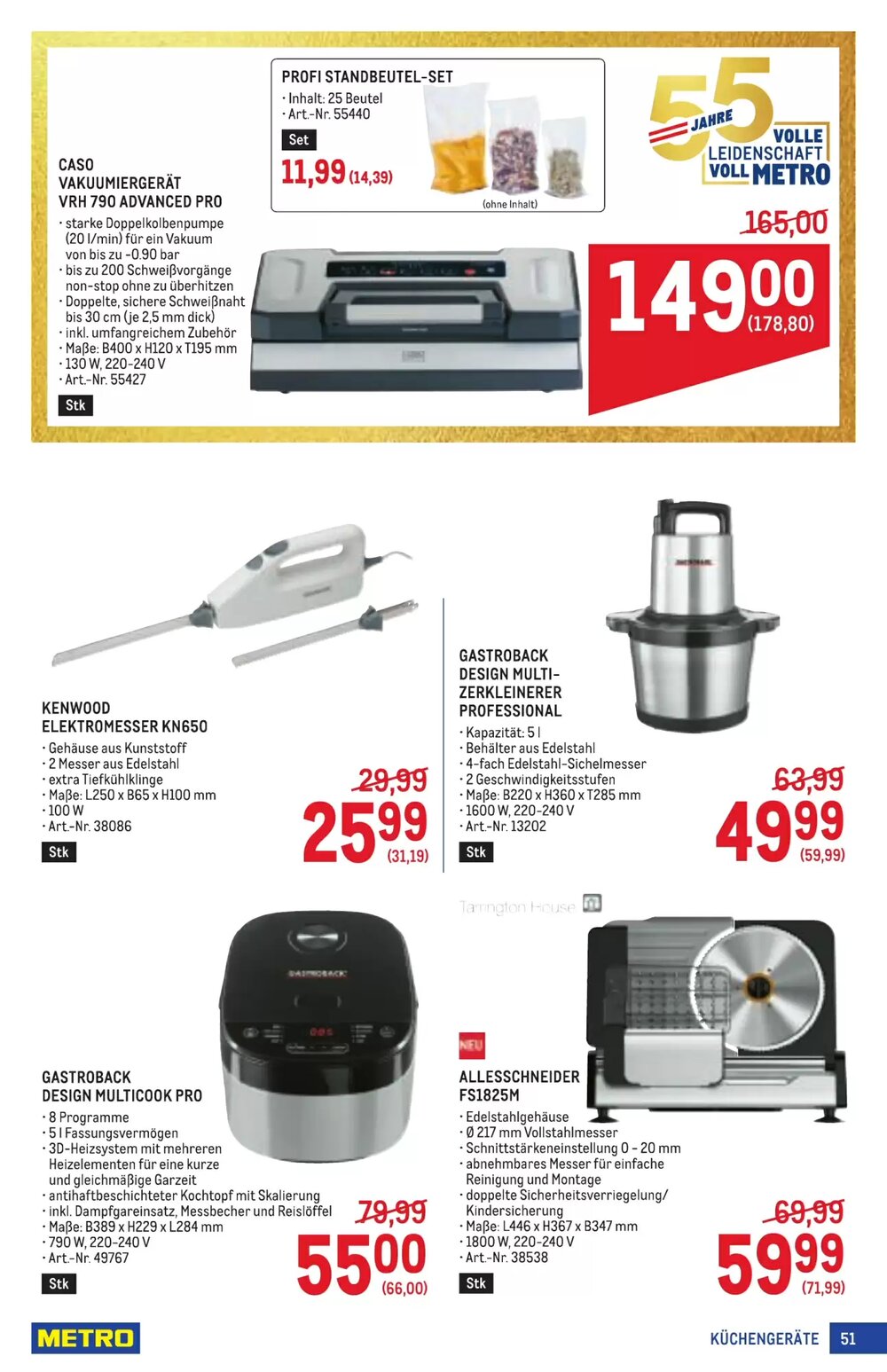 Metro Flugblatt (ab 19.02.2026) - Angebote und Prospekt - Seite 51