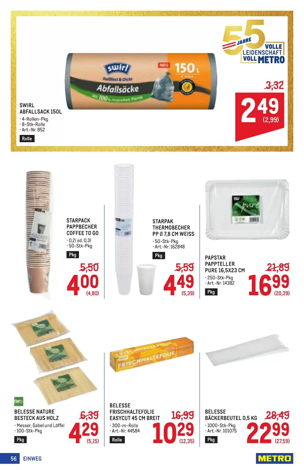 Metro Flugblatt (ab 19.02.2026) - Angebote und Prospekt - Seite 56