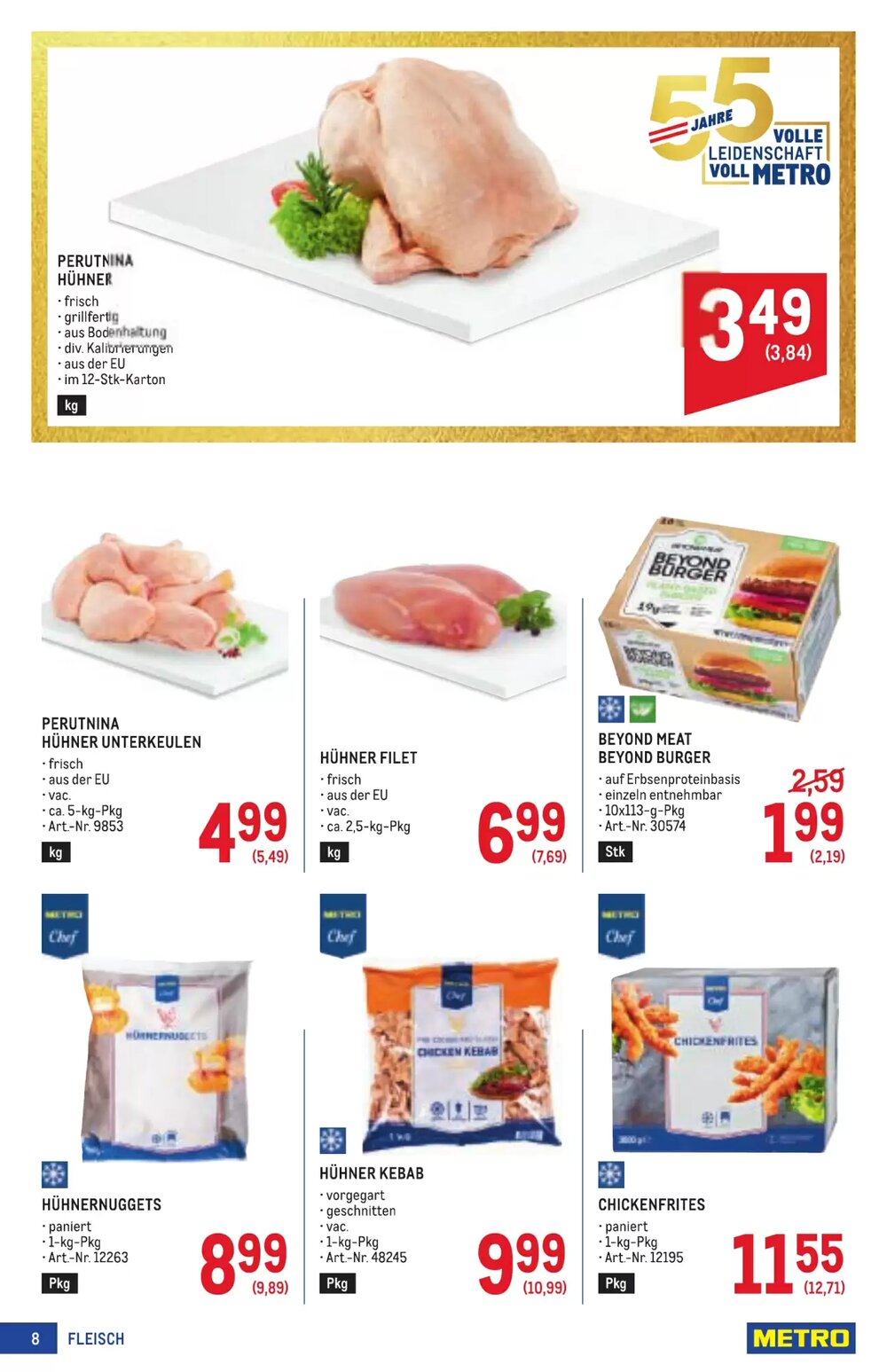 Metro Flugblatt (ab 19.02.2026) - Angebote und Prospekt - Seite 8