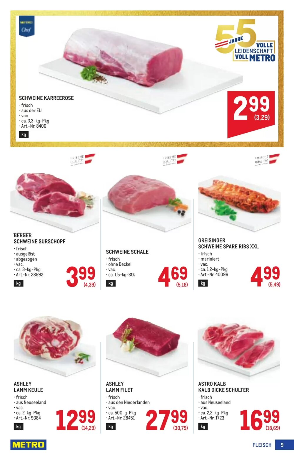 Metro Flugblatt (ab 19.02.2026) - Angebote und Prospekt - Seite 9