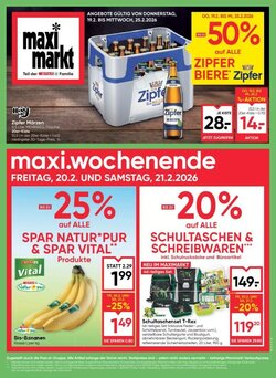 Maximarkt Flugblatt (ab 19.02.2026) - Angebote und Prospekt