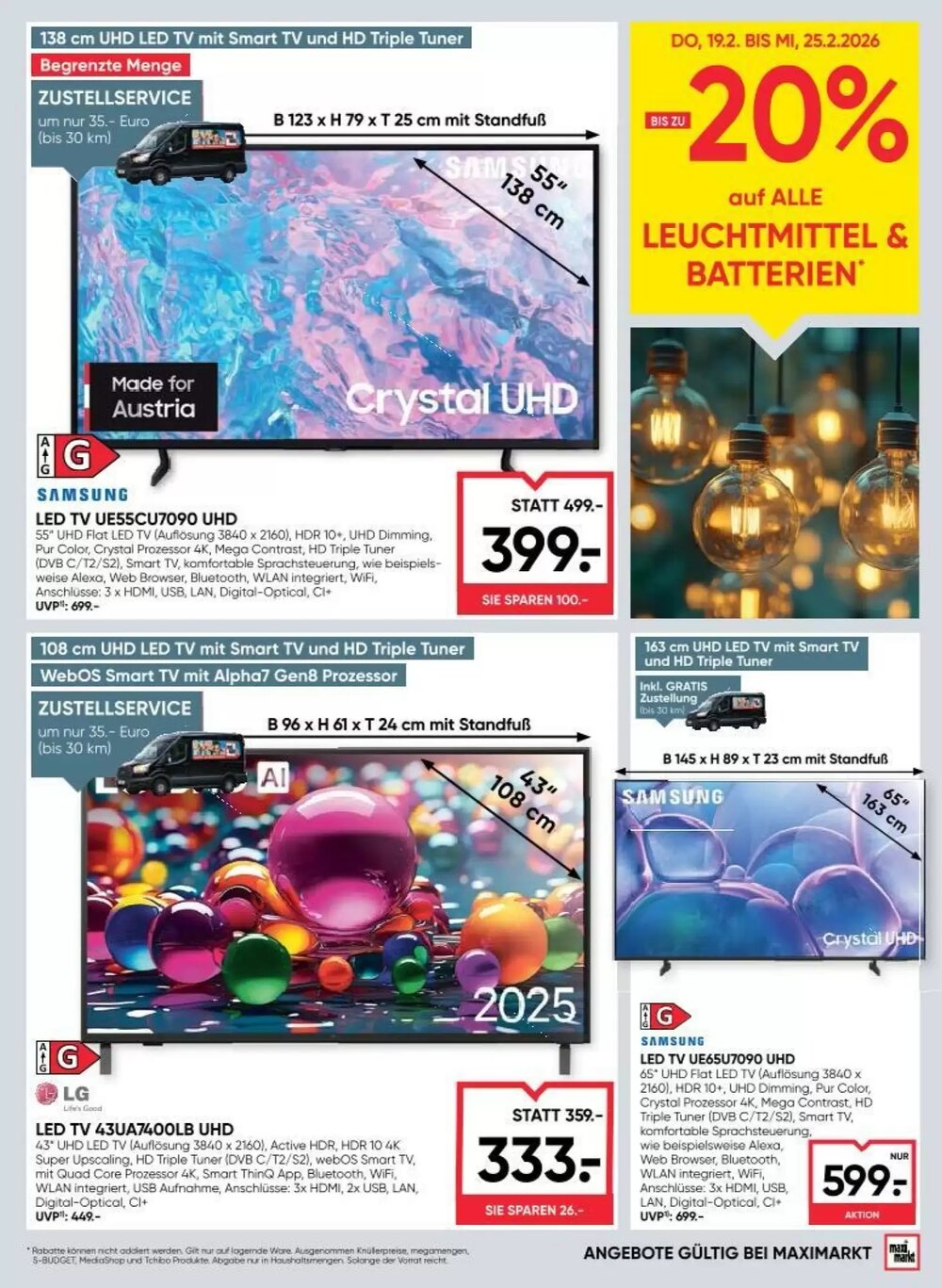 Maximarkt Flugblatt (ab 19.02.2026) - Angebote und Prospekt - Seite 21