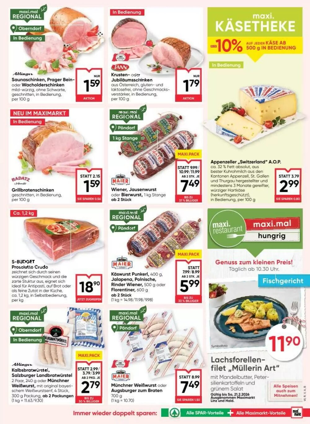 Maximarkt Flugblatt (ab 19.02.2026) - Angebote und Prospekt - Seite 9